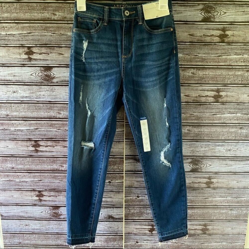 NWT Arizona‎ Jean Co Hi-Rise Jegging Crop Jeans Size 1